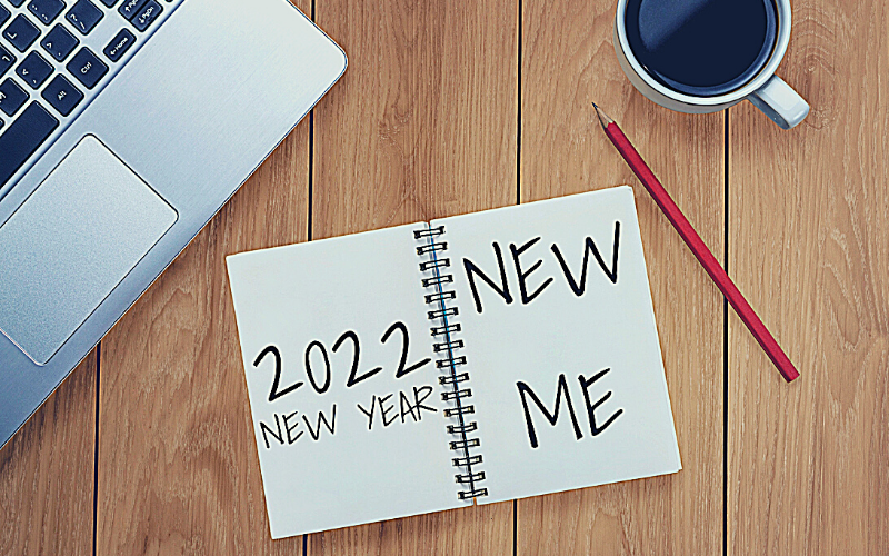 postanowienia noworoczne na 2022 nowy rok nowa ja